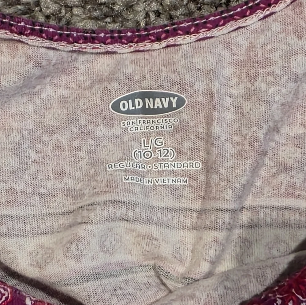 Old Navy Floral Paisley Dress Size Girls Large